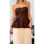 Blusa TC Peplum (Cores)