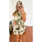 Macaquinho Folhagens 