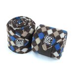 Liga de Descanso - Xadrez Marrom e Azul