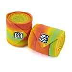 Liga de Descanso - Tie Dye Laranja e Verde 