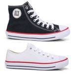 Combo Tenis Preto e Branco OLS