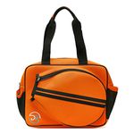 Combo Bolsa + Viseira Beach Tênis Daniel Roza Laranja
