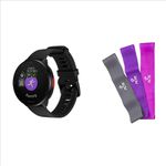 COMBO: POLAR PACER PRETO (TAM P/G) + KITI MINI BANDS