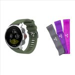 COMBO: POLAR GRIT X VERDE TAMANHO M/G + KIT MINI BANDS