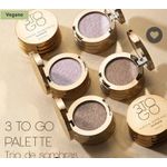 Trio de Sombras Nádia Tambasco By Océane - 3 To Go Palette - Cor Hazel - 7,8g
