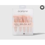Mini Kit com 5 Pincéis - Mini Brush Kit - Océane
