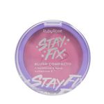 Blush Compacto Stay Fix - Cor Carina - Rubyros