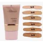 BASE LÍQUIDA MATTE - COR 02- PHALLEBEAUTY