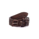 Cinto em Couro Americano Solagro Café 