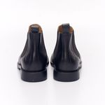 Botina Chelsea Colorado Solagro Masculina em Couro Preto