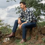 Botina Chelsea Montana Solagro Masculina em Couro Marrom