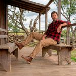 Botina lida Solagro Masculina em Couro Marrom