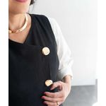 Colete Irregular Marina Preto