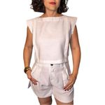 CROPPED PAOLA OFF WHITE 