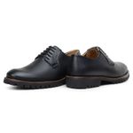 Sapato Masculino Derby Ravena Couro Preto