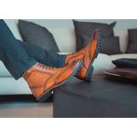 Bota Brogue Ravena Couro Whisky