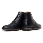 Bota Masculina Londres Couro Legítimo Preto 