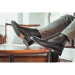 Bota Masculina Londres Couro Legítimo Preto 