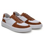 Tênis Casual Comfort Stepper Boston Camurça Castanho