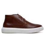 Bota Casual Comfort Stepper Detroit Couro Havana