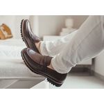 Sapato Masculino Siena Loafer Café