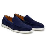 Mocassim Masculino Rio Camurça Navy Blue