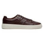 Tênis Casual Comfort Stepper Denver Couro Café