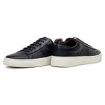 Tênis Casual Comfort Stepper Denver Couro Preto