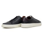 Tênis Casual Comfort Stepper Austin Couro Preto