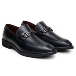 Sapato Masculino Loafer Tulsa Couro Preto