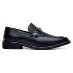 Sapato Masculino Loafer Tulsa Couro Preto