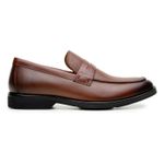 Sapato Masculino Genova Loafer Couro Havana