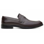 Sapato Masculino Turim Loafer Couro Chocolate