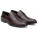 Sapato Masculino Turim Loafer Couro Chocolate