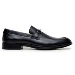 Sapato Masculino Bari Loafer Couro Preto 