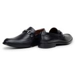 Sapato Masculino Bari Loafer Couro Preto 