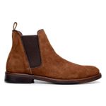 Bota Masculina Chelsea Tulsa Camurça Castanho