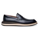 Sapato Masculino Loafer Austin Couro Preto