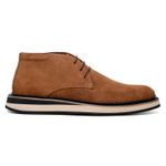Bota Masculina Ankle Boot Austin Camurça Castanho