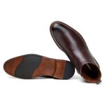 Bota Masculina Ankle Boot Tulsa Couro Chocolate