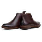 Bota Masculina Ankle Boot Tulsa Couro Chocolate
