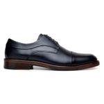 Sapato Masculino Derby Tulsa Couro Preto 