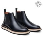 Bota Masculina Chelsea Austin Couro Preto 