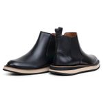 Bota Masculina Chelsea Austin Couro Preto 