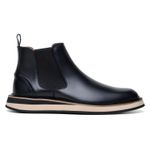 Bota Masculina Chelsea Austin Couro Preto 