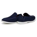 Mocassim Masculino California Couro Navy Blue