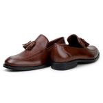 Sapato Loafer Detroit Couro Conhaque 