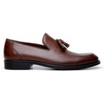 Sapato Loafer Detroit Couro Conhaque 