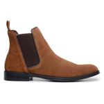 Bota Masculina Chelsea Munique Camurça Castanho