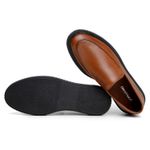 Sapato Masculino Mocassim Loafer Oslo Whisky 